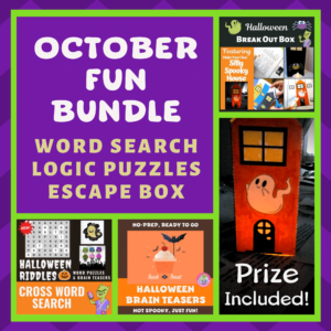 Halloween activities bundle