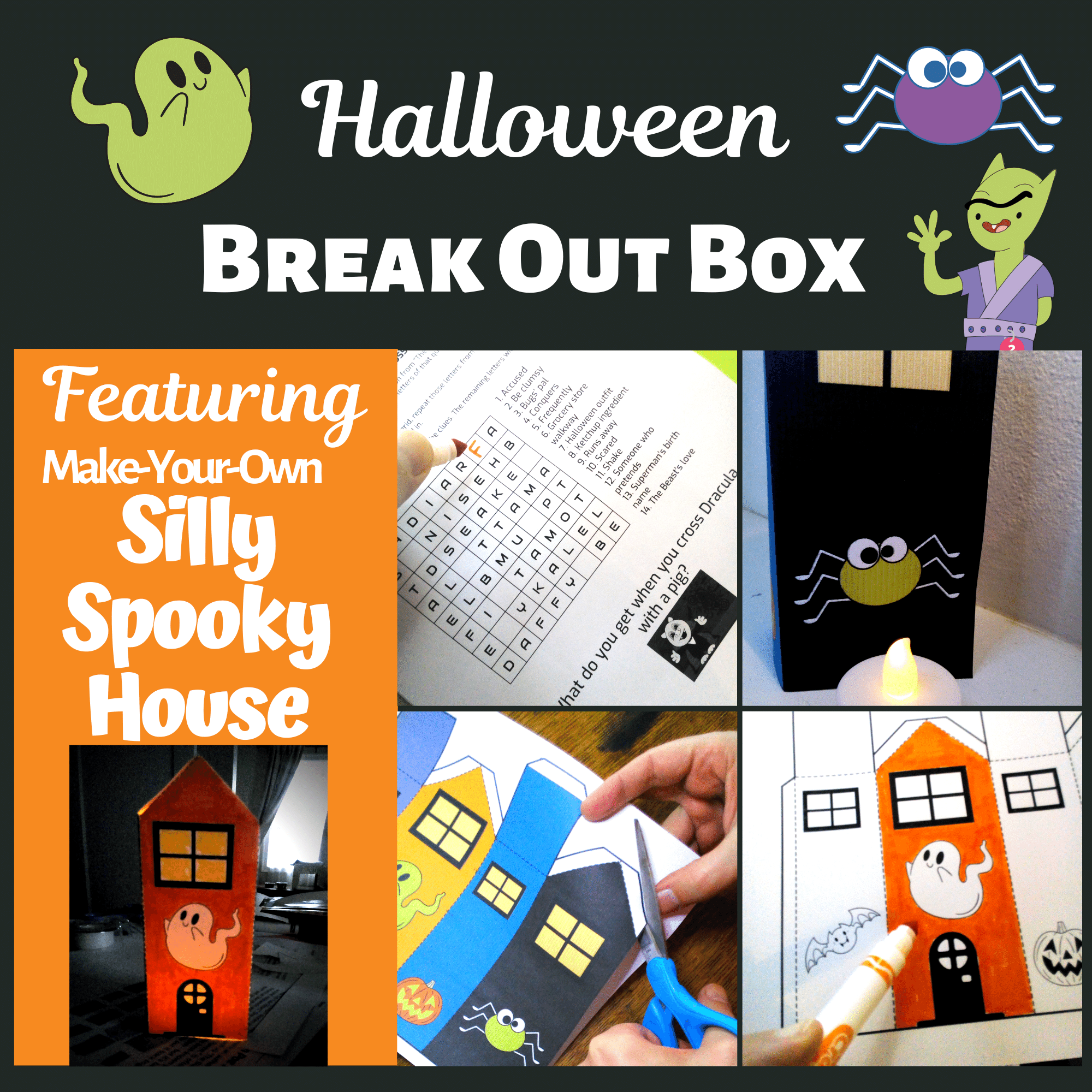 Halloween Logic Puzzles Free Printable